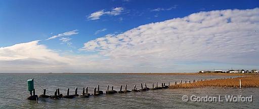 Clouds Over Powderhorn_32221,3.jpg - Powderhorn Lake photographed along the Gulf coast near Port Lavaca, Texas, USA. 